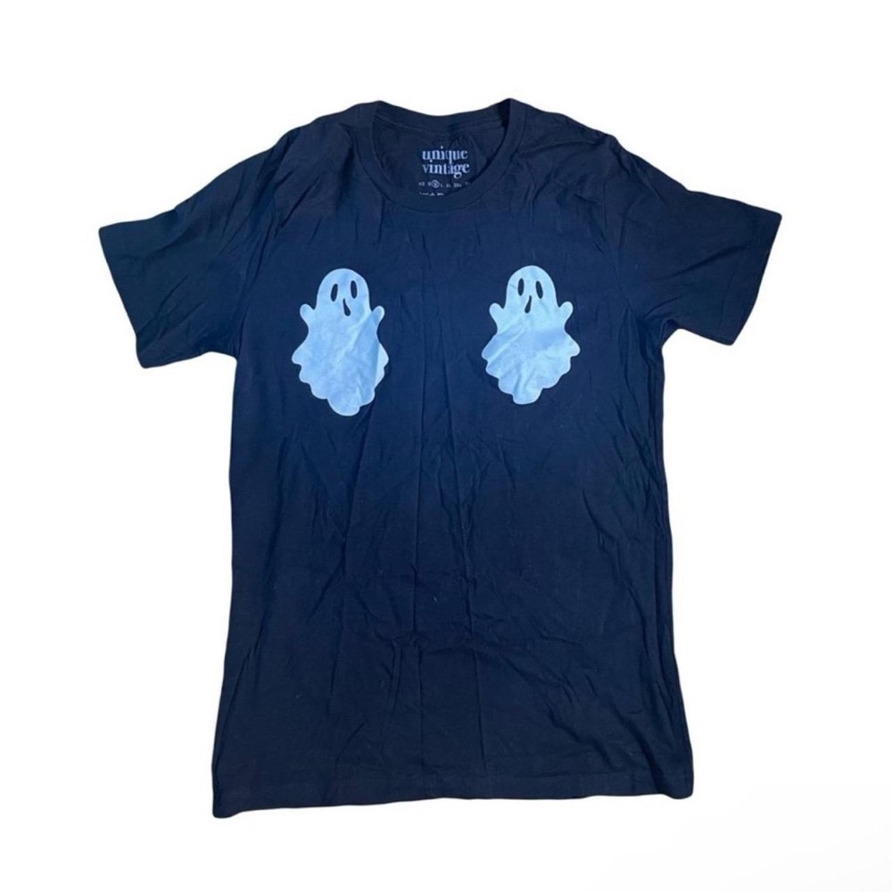 Unique Vintage Halloween Ghost T-shirt